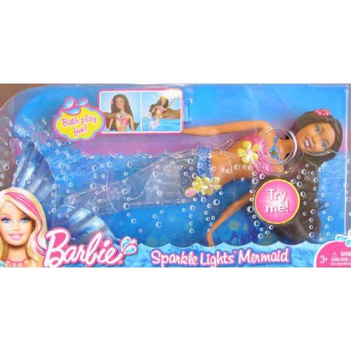 Barbie(バービー) SPARKLE LIGHTS MERMAID 人形 AA / 5 Light Up Patterns (2010) | 