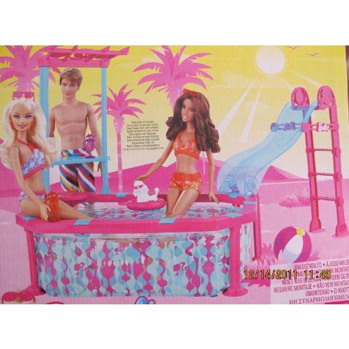 Barbie(バービー) GLAM POOL & 人形 Playset TOYS”R”US 限定 (2010 Multi-Lingual Box) |  | 01