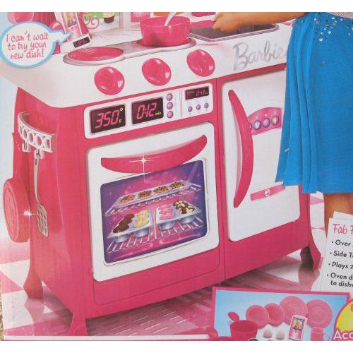 Barbie(バービー) GOURMET KITCHEN Over 3.5 Ft Tall CHILD SIZE Playset / 19 アクセサリー， SOUNDS， |  | 01