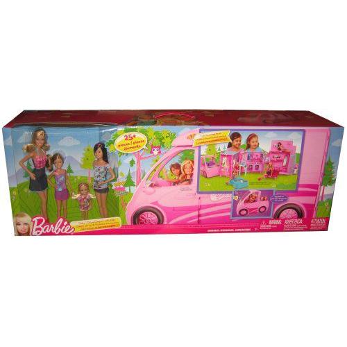 2013 Barbie(バービー) Sisters' デラックス Camper Bundle Play Set / 4 人形 ＆ Fab Cab RV | 