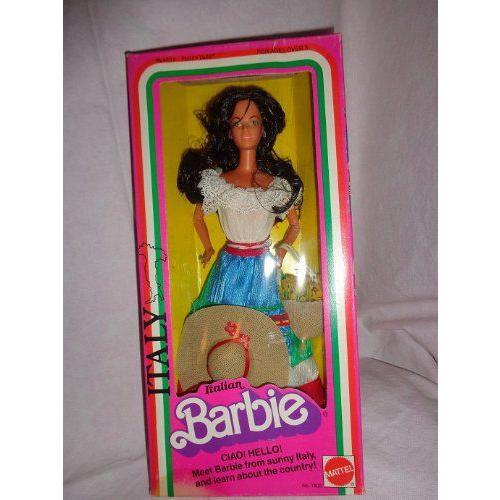 1979 Italian Barbie(バービー)， / 人形 ＆ 人形 St＆， ホワイトドレス， スカート， エプロン， スト | 