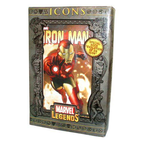 ToyBiz Year 2006 マーベル Legends ICONS シリーズ 12インチ Tall アクションフィギュア - アイアンマン_1