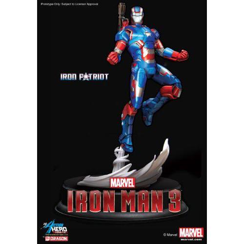Dragon Models 1/9 アクションヒーロー Vignette - アイアンマン 3 - Iron Patriot [38114]