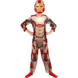 アイアンマン 3 Light Up Dress Up Outfit - 5 - 6 Years.