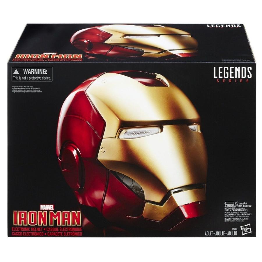 スーパーヒーロー アイアンマン ヘルメット レア フィギュア Marvel Legends Iron Man Electronic Helmet｜worldselect｜02