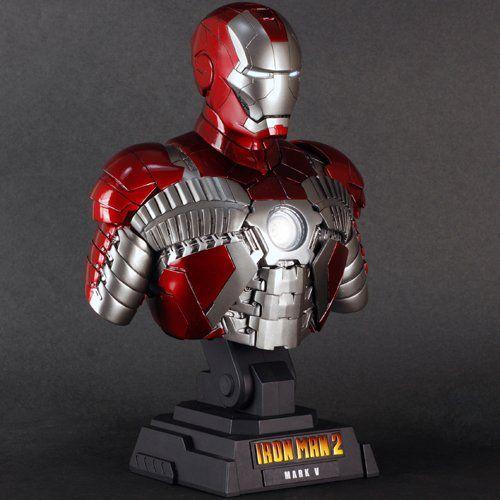 ホットトイズ 上半身 - 1/4スケール コレクター: アイアンマン 2 ホットトイズ 上半身 - 1/4スケール コレクター: アイアンマン 2