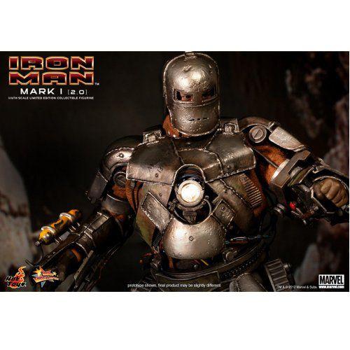 アイアンマン マークI (2.0) 12インチ ホットトイズ 限定 アクションフィギュア |  | 01