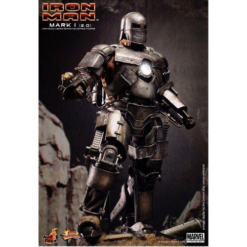 アイアンマン マークI (2.0) 12インチ ホットトイズ 限定 アクションフィギュア |  | 03