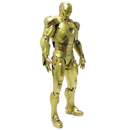 Super Alloy 1/6スケール 12インチ アイアンマン マーク7 7 Gold，midas，88% Die-cast Metal｜worldselect｜03