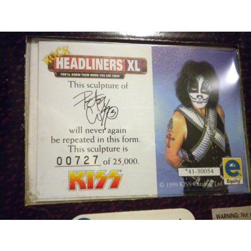 KISS（キッス） - 1999 - Equity Marketing Inc - Rock Headliners XL 4体セット Limited Ed LOW NUMBER｜worldselect｜03