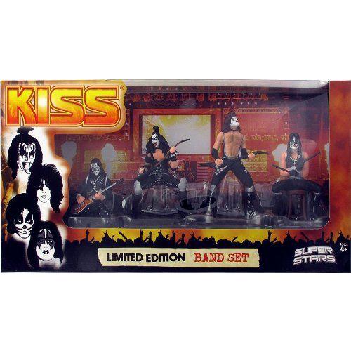 Music Superstars 3インチ Scale KISS（キッス） Bandセット