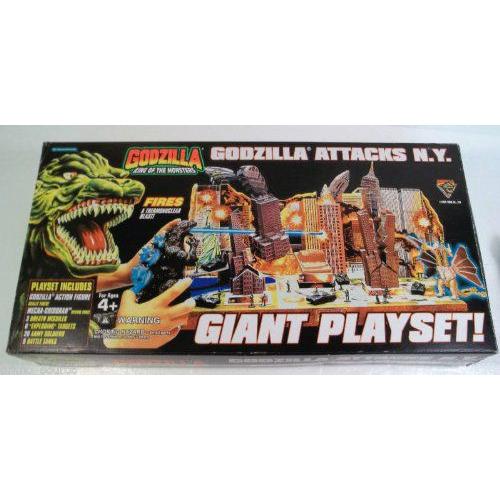 ゴジラ Attacks New York Giant Playset | 