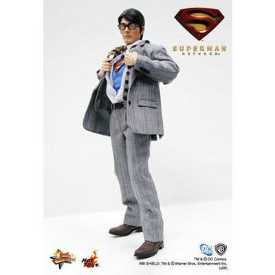 超人 リターンズ - Clark Kent 12” 動き図形 1:6 Hot Toys フィギュア本体-フィギュア-ゲーム、おもちゃ