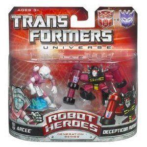 トランスフォーマー ユニバース ロボット Heroes-arcee Vs Decepticon Rumble