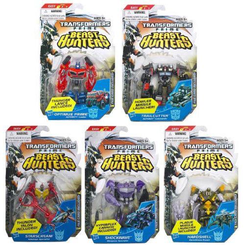 トランスフォーマー プライム コマンダー ビーストハンター W3 セット Of 5