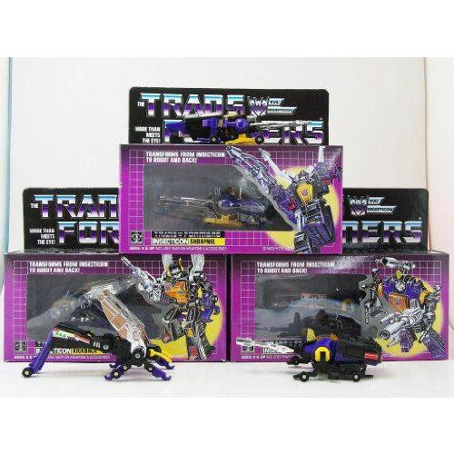 トランスフォーマー INSECTICONS G1 COMPLETE 3 BOXED セット MISB REISSUE SEALED