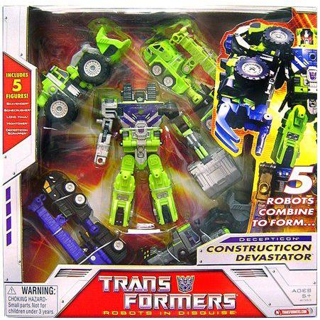 トランスフォーマー Constructicon Devastator， 5-Pack フィギュア-ゲーム、おもちゃ-フィギュア本体