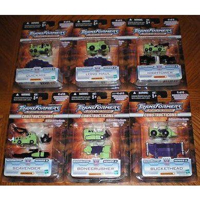 トランスフォーマー ユニバース Constructicons Devastator MicroMaster シリーズ II セット (Buckethead
