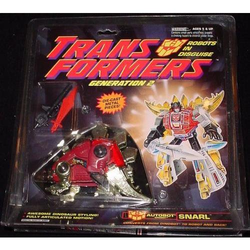 G2 オートボット トランスフォーマー ディノbot SNARL (Red Variant) フィギュア