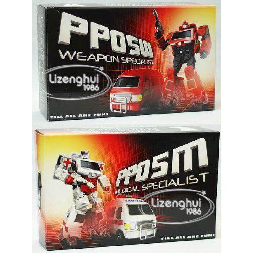 iGear トランスフォーマー PP05W Weapon スペシャルist アイアンハイド PP05M Medical スペシャルist