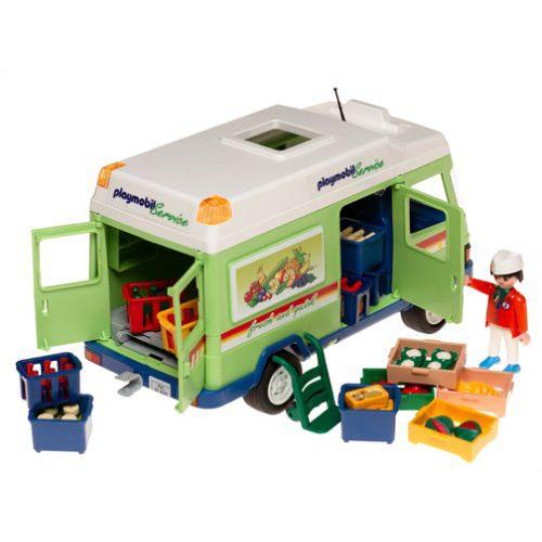 Playmobil(プレイモービル) スーパーマーケット 配送車 3204_1