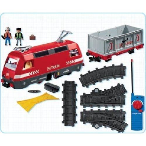 Playmobil(プレイモービル) のりもの ライト付RC貨物機関車 4010