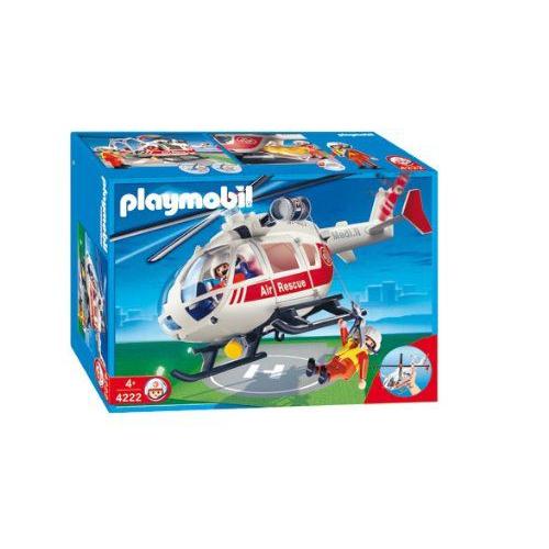 Playmobil(プレイモービル) ポリス・レスキュー 救急ヘリコプター 4222