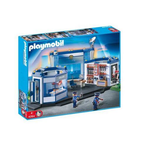 新作モデル  4264 Playmobil(プレイモービル) - Hauptquartier Polizei 知育玩具