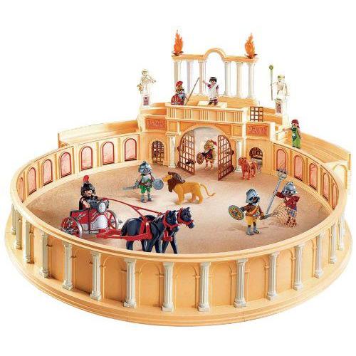 Playmobil(プレイモービル) 戦士・バイキング 古代ローマ軍のコロシアム 4270