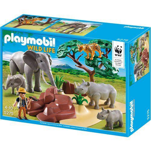 Playmobil(プレイモービル) wild life 5275 animaux de la savane avec