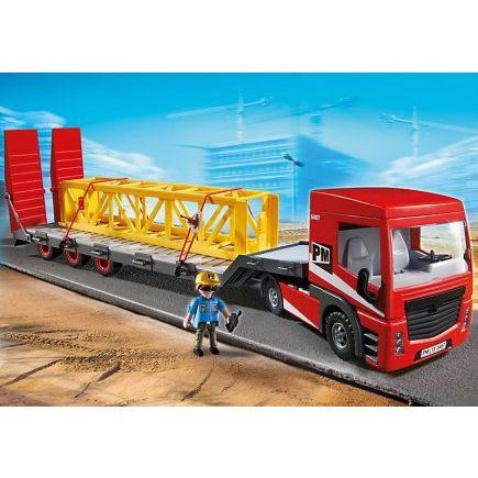 Playmobil(プレイモービル) 5467 City Action - Tracteur routier avec grande remorque