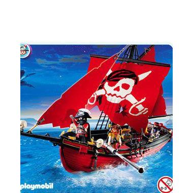 Playmobil(プレイモービル) 赤い海賊船 【公式通販】