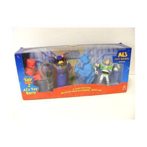 ディズニー トイストーリー 2 Als Toy Barn Battle セット Rock Em Sock Em ロボットs バズ ライトイヤー Purrworld Com