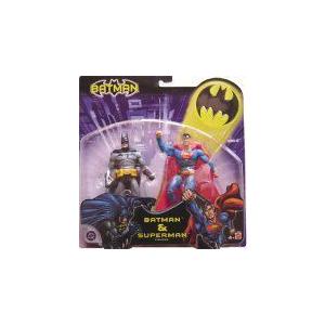 マテル バットマン \u0026 スーパーマン 2 パック アクションフィギュア