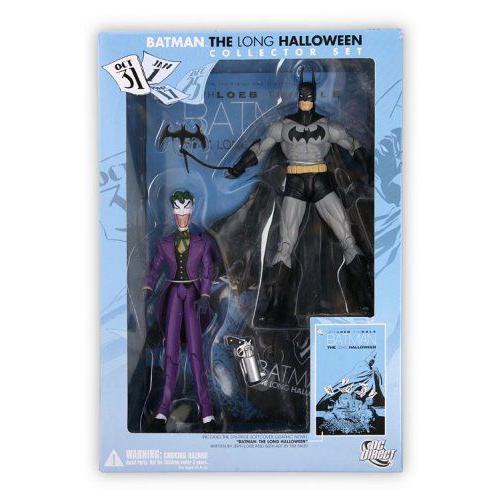 バットマン LONG HALLOWEEN コレクターフィギュアセット with Comic TP \u0026 ジョーカー フィギュア