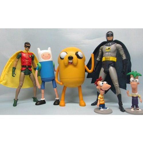 Game/Play DC Comics Classic TV シリーズ バットマン , ロビン アクションフィギュア， 2-パック Kid/Chの画像
