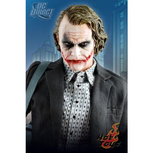 ホットトイズ ダークナイト: 1:6スケール Bank Robber ジョーカー， ムービー マスターピース |  | 02