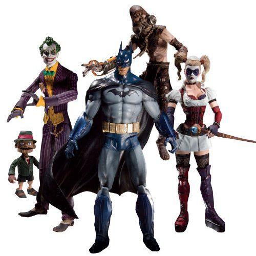 バットマン アーカム・アサイラム - 動き図形 続きもの 1 (仕掛ける of 4) フィギュア本体-フィギュア-ゲーム、おもちゃ