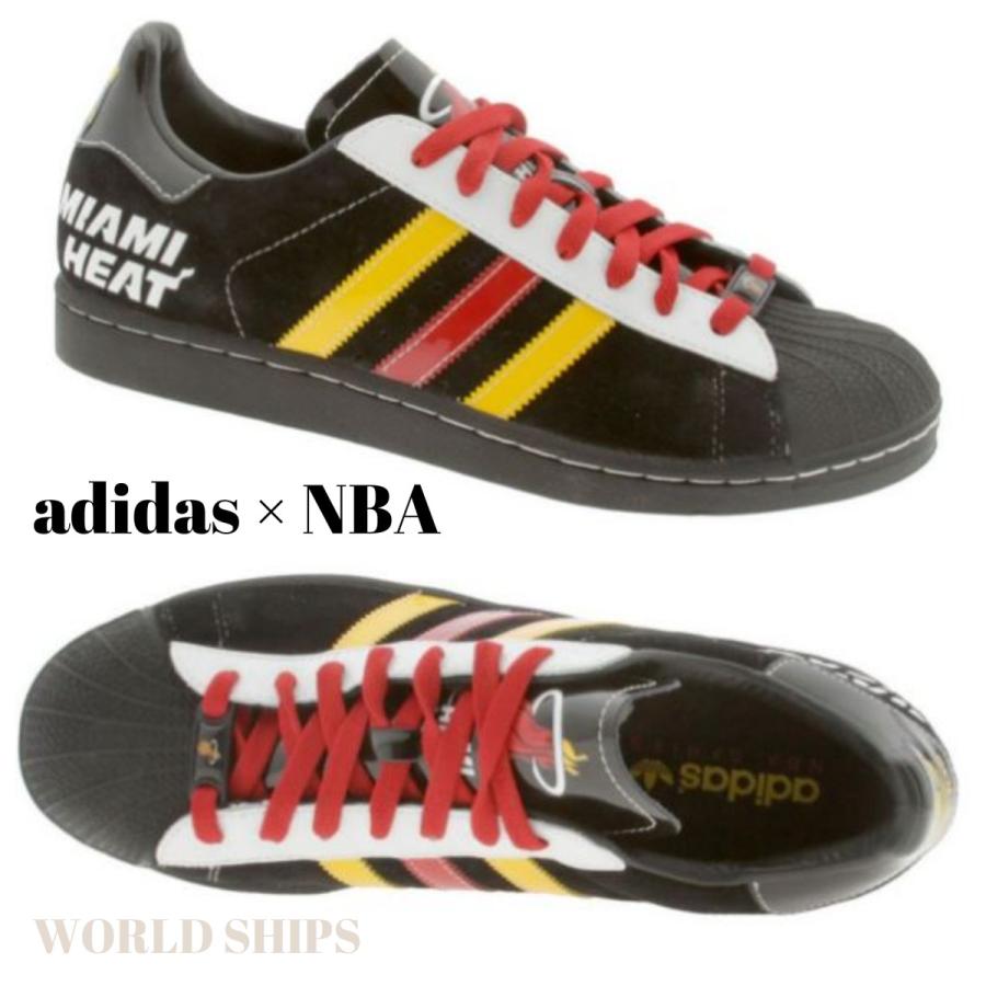 スーパースター アディダス スニーカー adidas Originals Superstar 1 NBA SERIES - MIAMI HEAT BLACK COL GOLD UNIVERSITY RED :adidas-177:WORLD SHIPS - 通販 - Yahoo!ショッピング