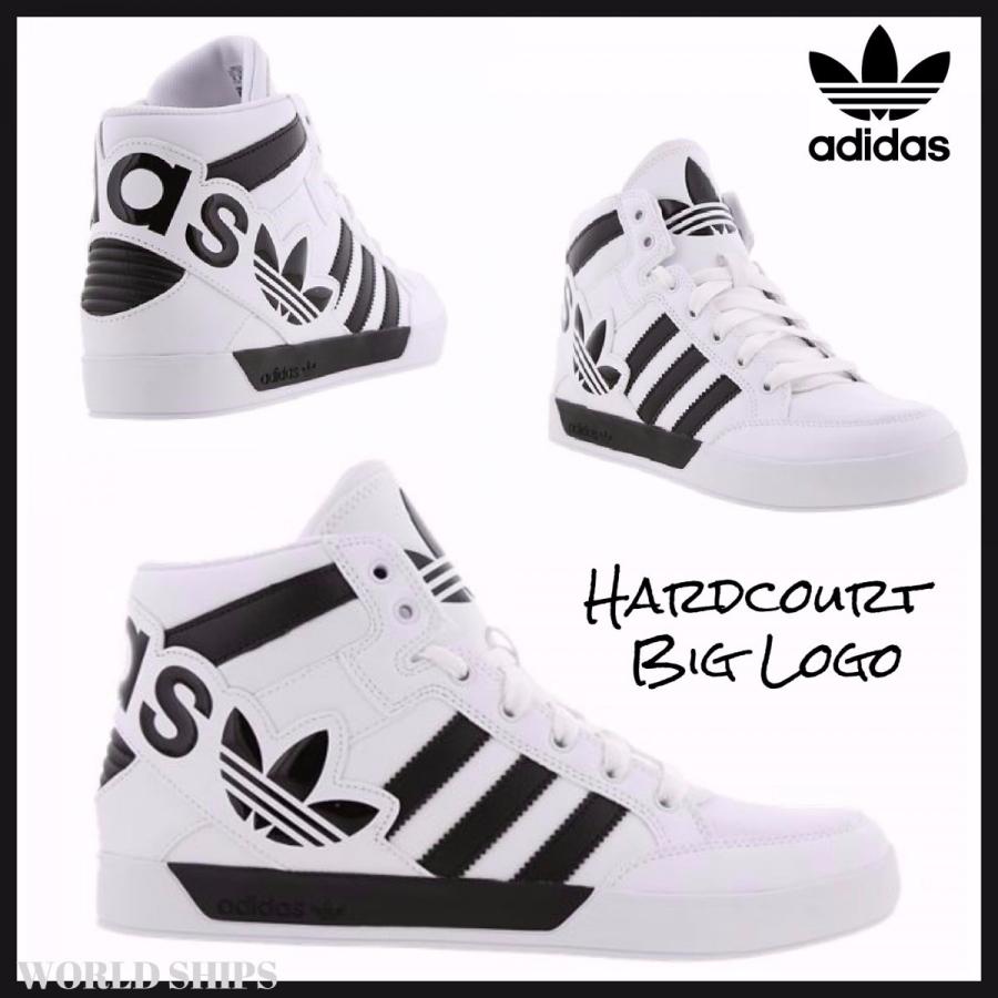 adidas hardcourt big logo white