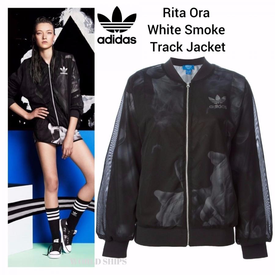 アディダス ジャケット リタオラ コラボ アディダスオリジナルス トラックジャケット adidas Originals Rita Ora adidas  White Smoke Track Jacket 海外限定 :adidas-234:WORLD SHIPS - 通販 - Yahoo!ショッピング