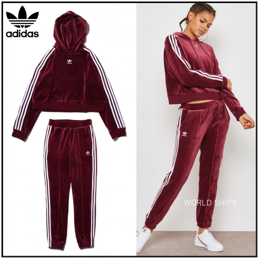 上下セットアップ アディダス adidas originals ベロア クロップド フーディー パンツ Maroon【海外限定 正規品】 : adidas-359:WORLD SHIPS - 通販 - Yahoo!ショッピング 上下セットアップ アディダス adidas originals ベロア クロップド フーディー パンツ Maroon【海外限定 正規品】 : adidas-359:WORLD SHIPS - 通販 - Yahoo!ショッピング