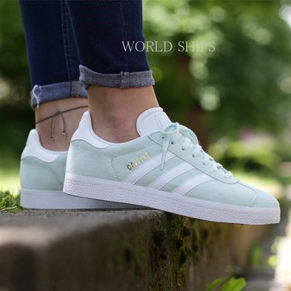 アディダス ガゼル アディダス スニーカー メンズ レディース Adidas Originals Gazelle アイスミント 海外正規品 Adidas 38 World Ships 通販 Yahoo ショッピング