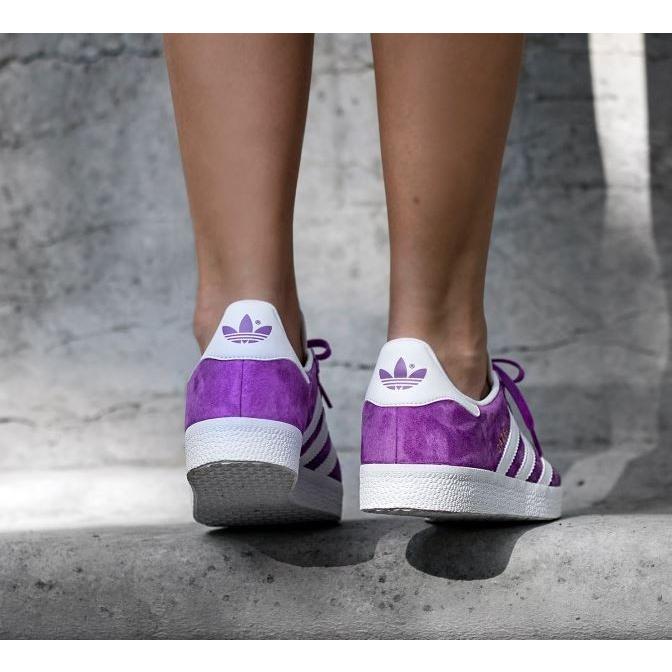 手数料安い アディダス Adidas ガゼル 白色 ホワイト 青色 ブルー Halo Blush スニーカー レディース Fucoa Cl