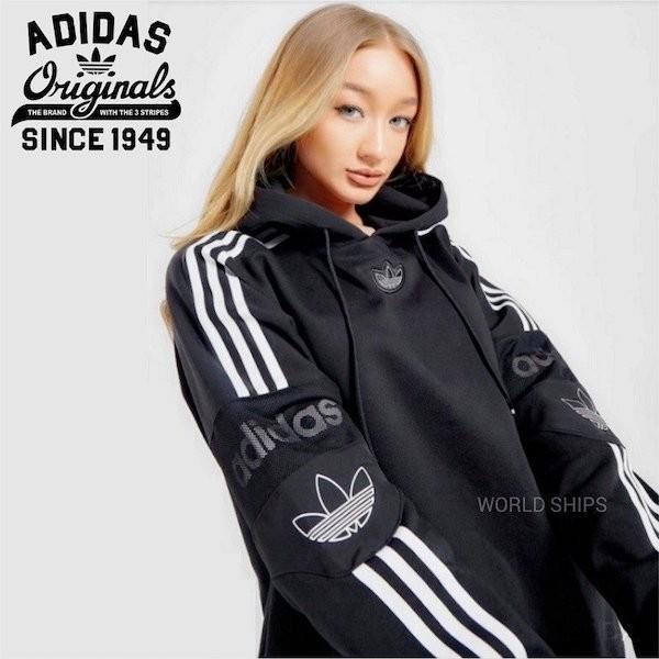 アディダス パーカー レディース 新作 アディダスオリジナルス メンズ adidas Originals TEAM SIGNATURE TREFOIL HOODIE チームシグネチャー プルオーバー :adidas-418:WORLD SHIPS 通販 アディダス パーカー