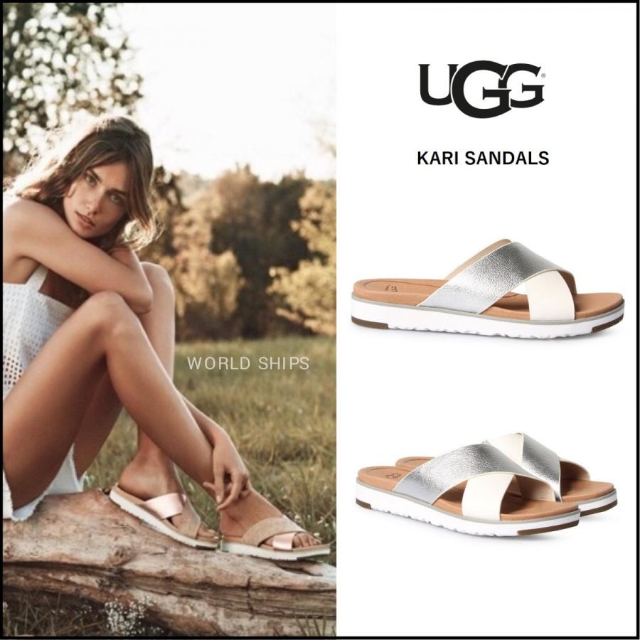 本日限定価格 アグ サンダル レディース Ugg ケリ Kari カジュアルサンダル メンズ シルバー 海外限定正規品 Hb 136 World Ships 通販 Yahoo ショッピング