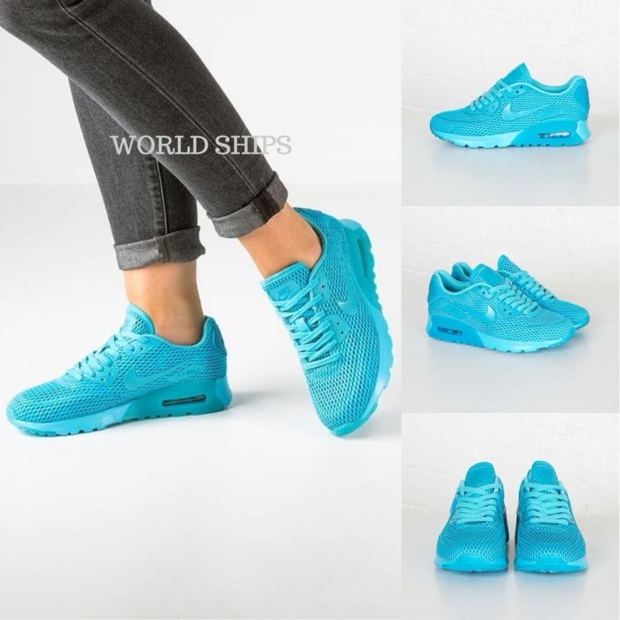 エアマックス90 レディース ナイキ スニーカー ウルトラ ブリーズ Nike Air Max 90 Ultra Breeze ブルー 海外正規品 Nike 125 World Ships 通販 Yahoo ショッピング