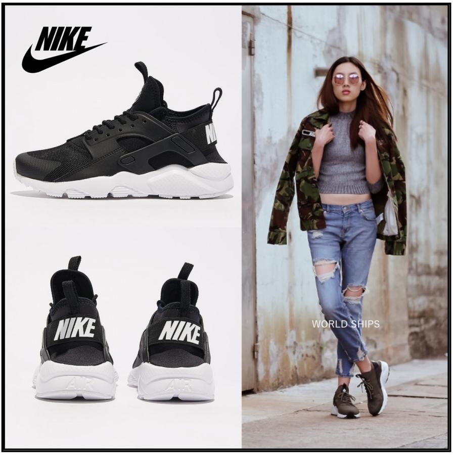 ナイキ エアハラチ レディース ナイキ スニーカー メンズ Nike Air Huarache Run Ultra ブラック 海外正規品 Nike 132 World Ships 通販 Yahoo ショッピング