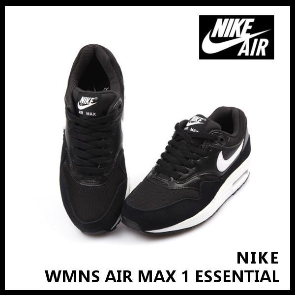 エア マックス 1 エッセンシャル ナイキ スニーカー Nike Air Max 1 Essential Black/White :nike