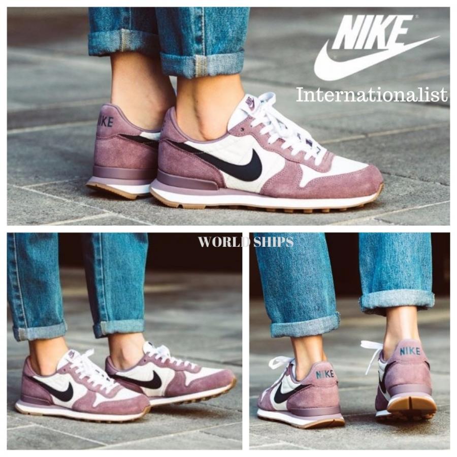 nike internationalist taupe